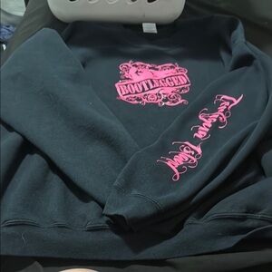 Black and Pink Women's Sweater